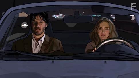 Keanu Reeves and Winona Ryder in Помутнение (2006)