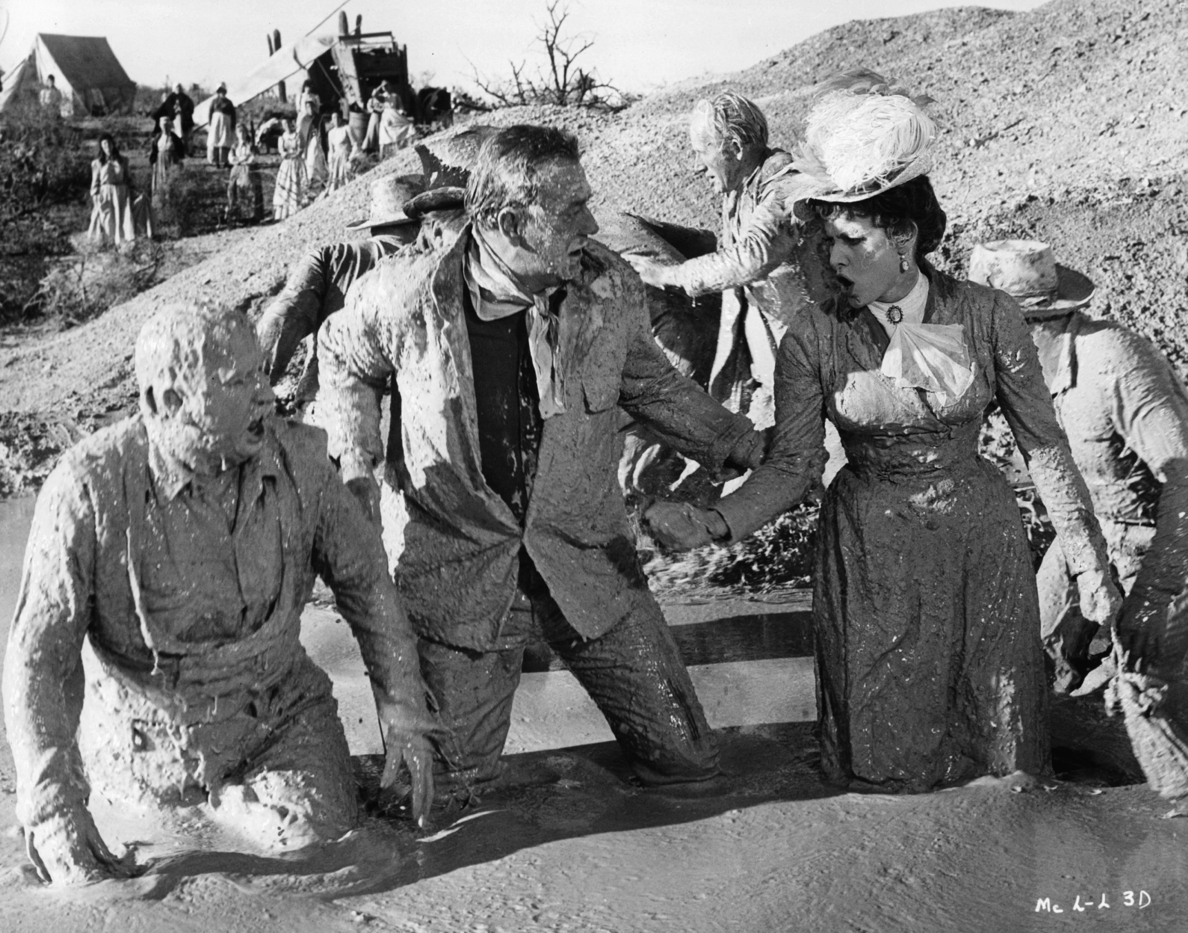 Maureen O'Hara and John Wayne in МакЛинток! (1963)