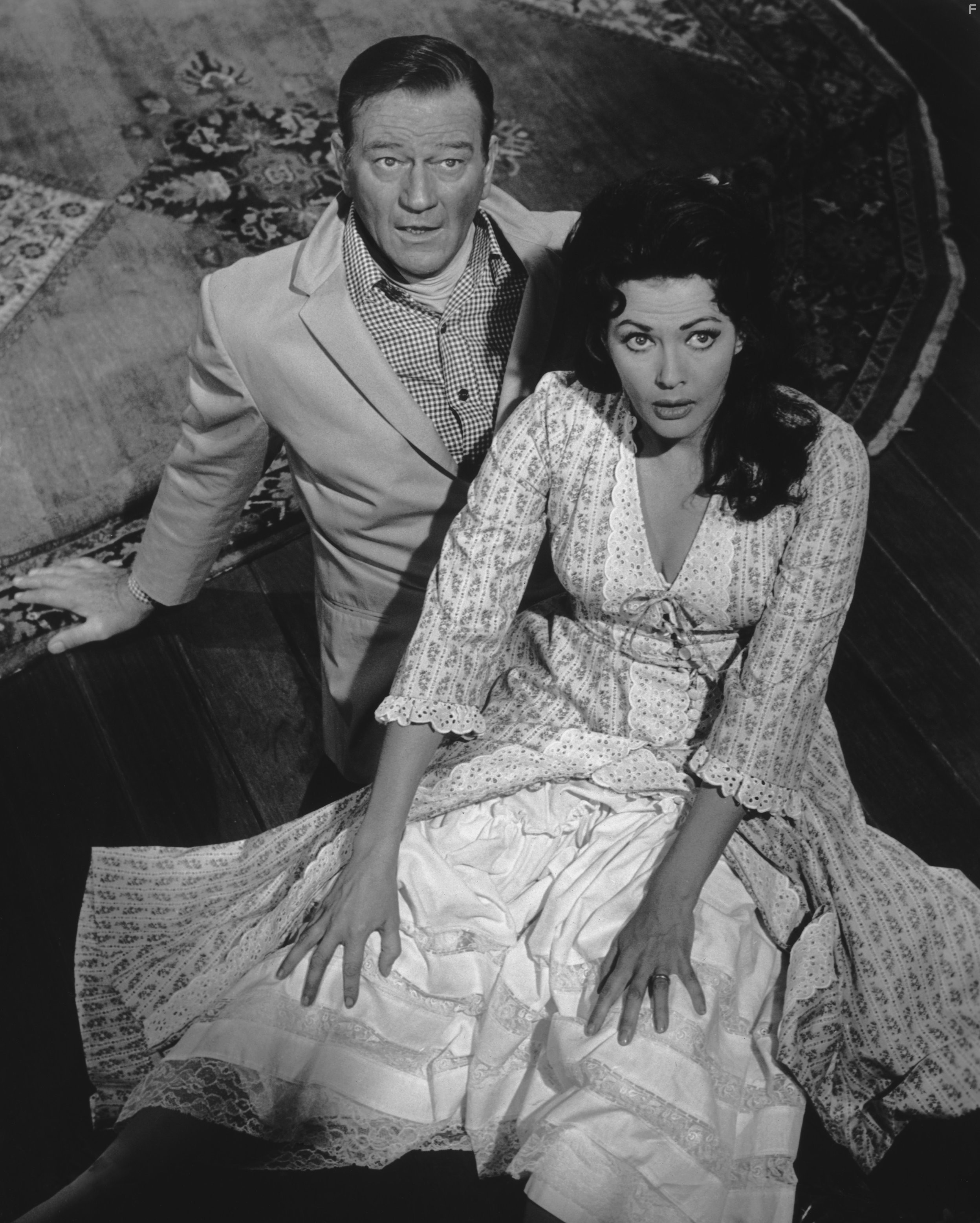 John Wayne and Yvonne De Carlo in МакЛинток! (1963)
