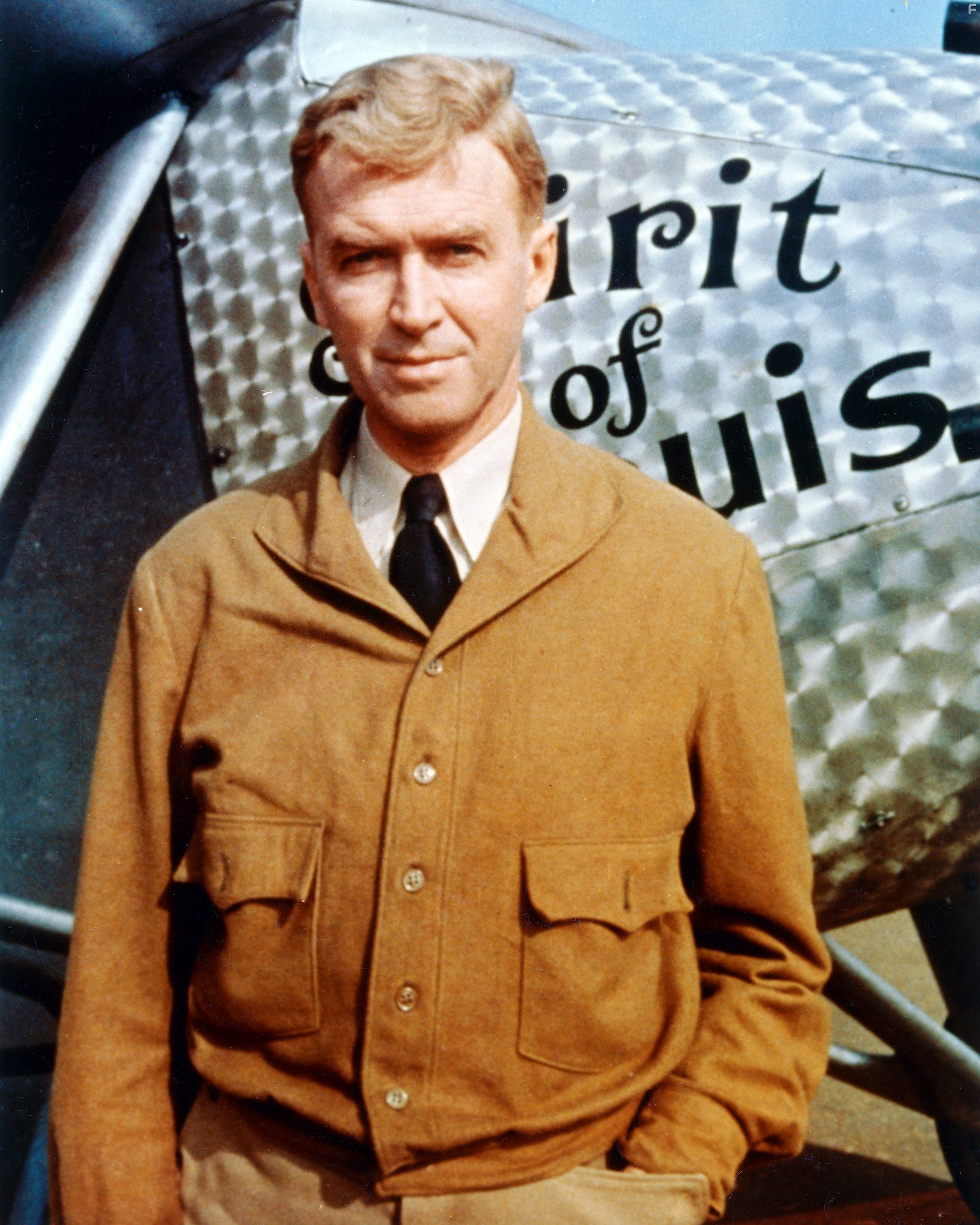 James Stewart in Дух Сент-Луиса (1957)