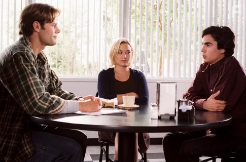 Matt Keeslar, Sophia Myles, and Max Minghella in Реклама для гения (2006)