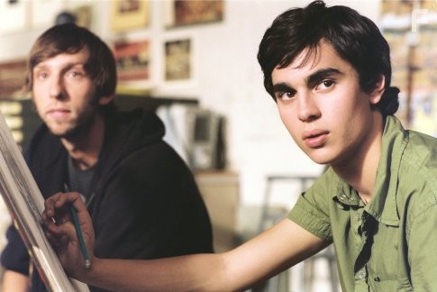 Joel David Moore and Max Minghella in Реклама для гения (2006)