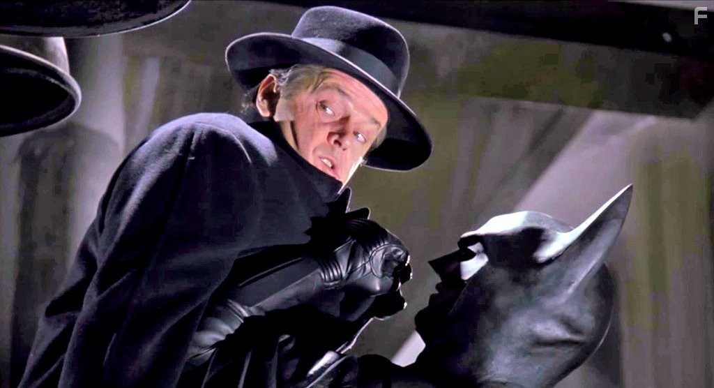 Jack Nicholson and Michael Keaton in Бэтмен (1989)