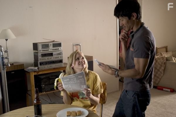 Gregg Araki and Anna Faris in Хохотушка (2007)