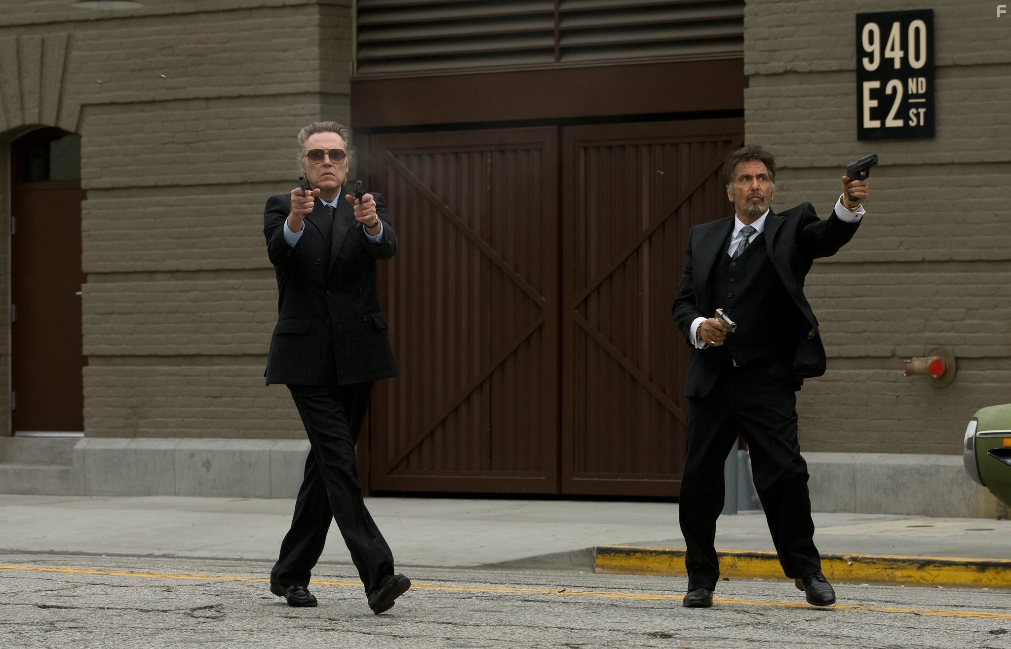 Al Pacino and Christopher Walken in Реальные парни (2012)