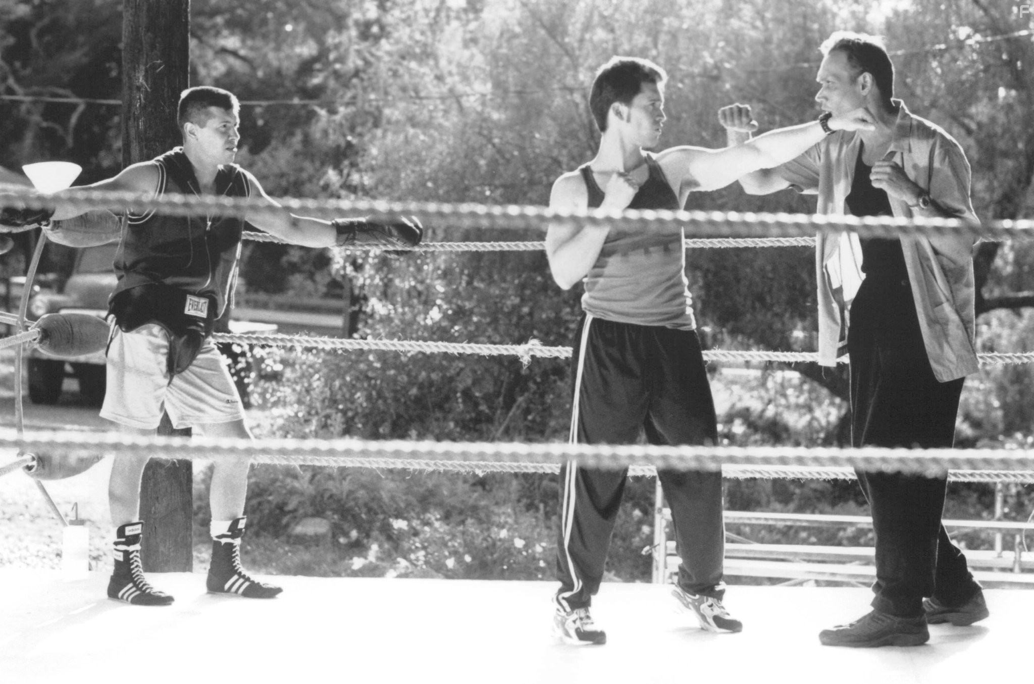 Jimmy Smits, Clifton Collins Jr., and Jon Seda in Price of Glory (2000)