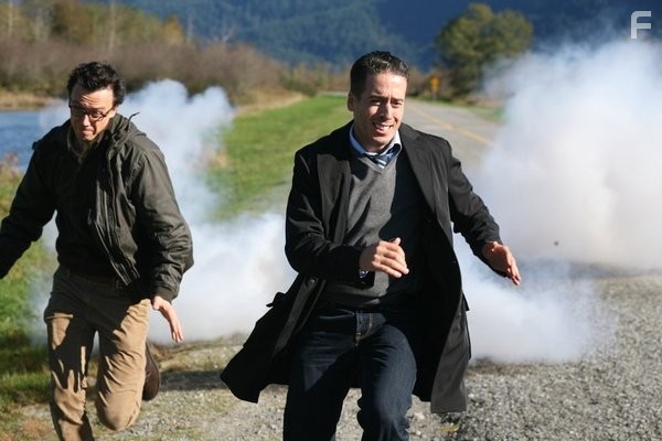 Kirk Acevedo and Adam Greydon Reid in Collision Earth (2011)