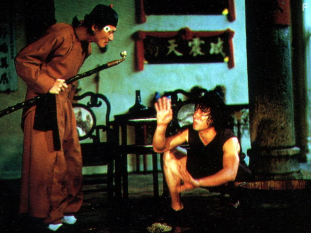 Jackie Chan and Roy Horan in Змея в тени орла (1978)