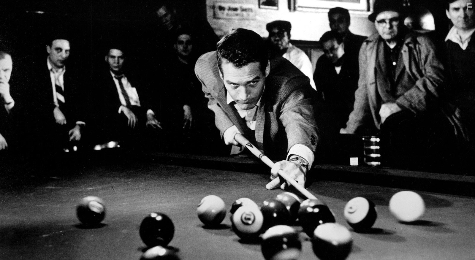 Paul Newman in Бильярдист (1961)