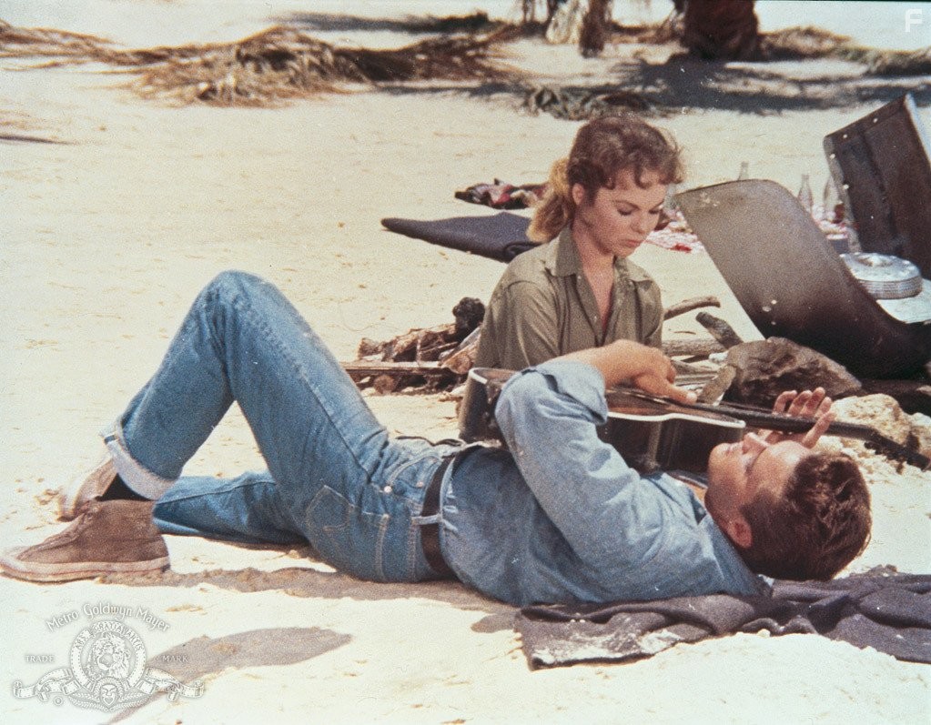 Elvis Presley and Anne Helm in Следуй за мечтой (1962)