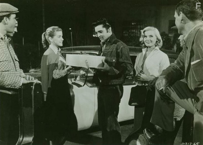 Elvis Presley and Lizabeth Scott in Loving You (1957)
