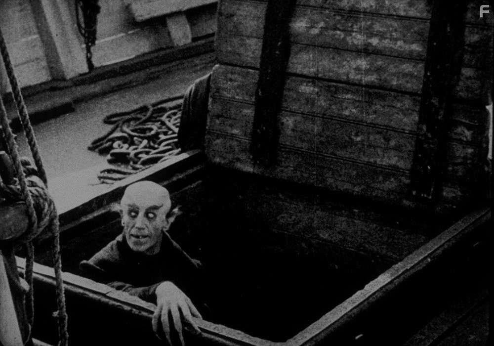 Max Schreck in Носферату, симфония ужаса (1922)