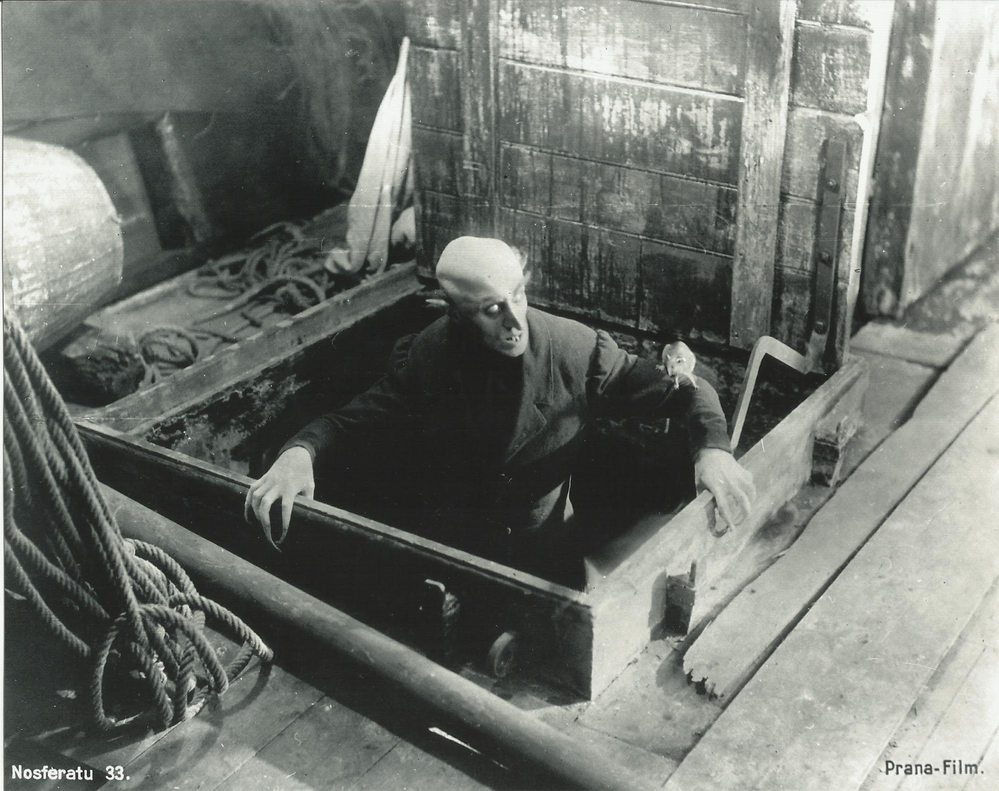 Max Schreck in Носферату, симфония ужаса (1922)