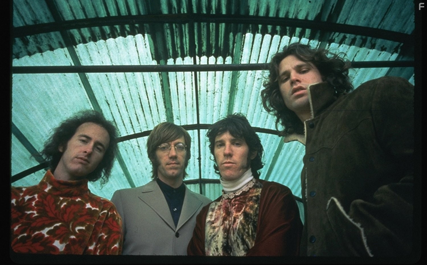 John Densmore, Robby Krieger, Ray Manzarek, and Jim Morrison in Джим Моррисон: When You Are Strange (2009)