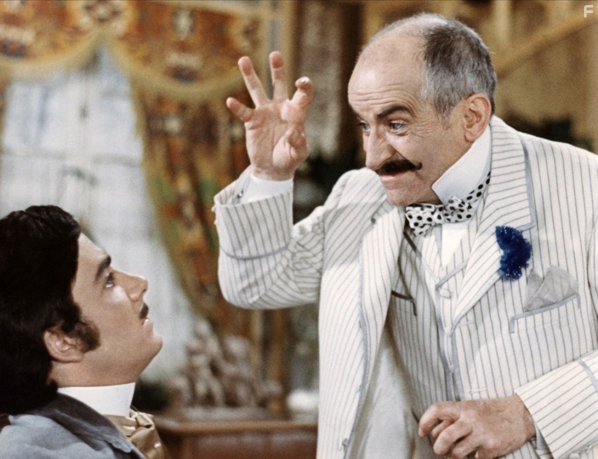 Louis de Fun?s and Bernard Alane in Замороженный (1969)
