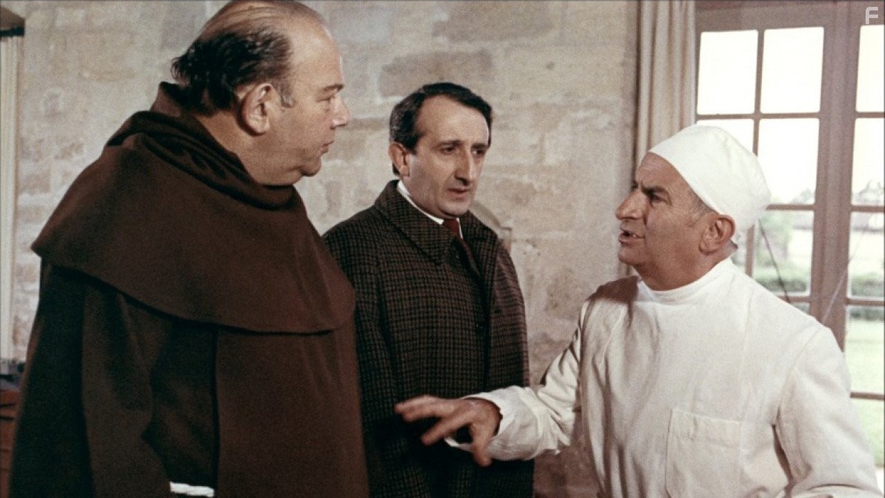 Louis de Fun?s, Pascal Mazzotti, and Jean-Pierre Zola in Замороженный (1969)