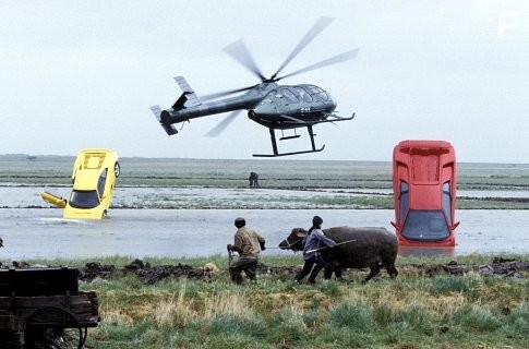Farmers witness a new kind of rain.
