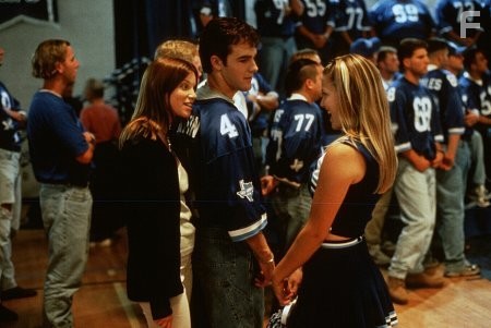 James Van Der Beek, Ali Larter, and Amy Smart in Студенческая команда (1999)