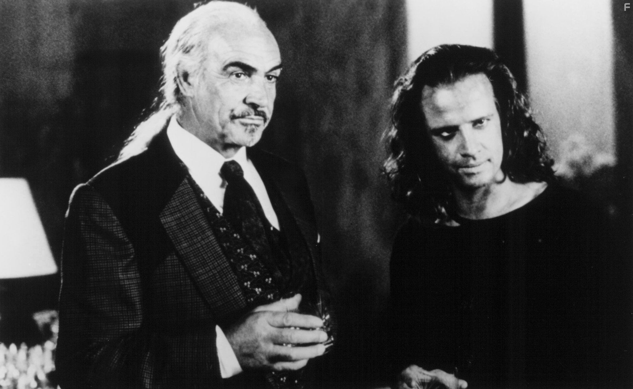 Sean Connery and Christopher Lambert in Горец 2: Оживление (1991)
