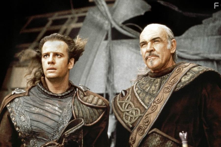 Sean Connery and Christopher Lambert in Горец 2: Оживление (1991)