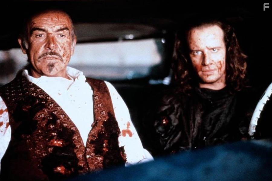 Sean Connery and Christopher Lambert in Горец 2: Оживление (1991)