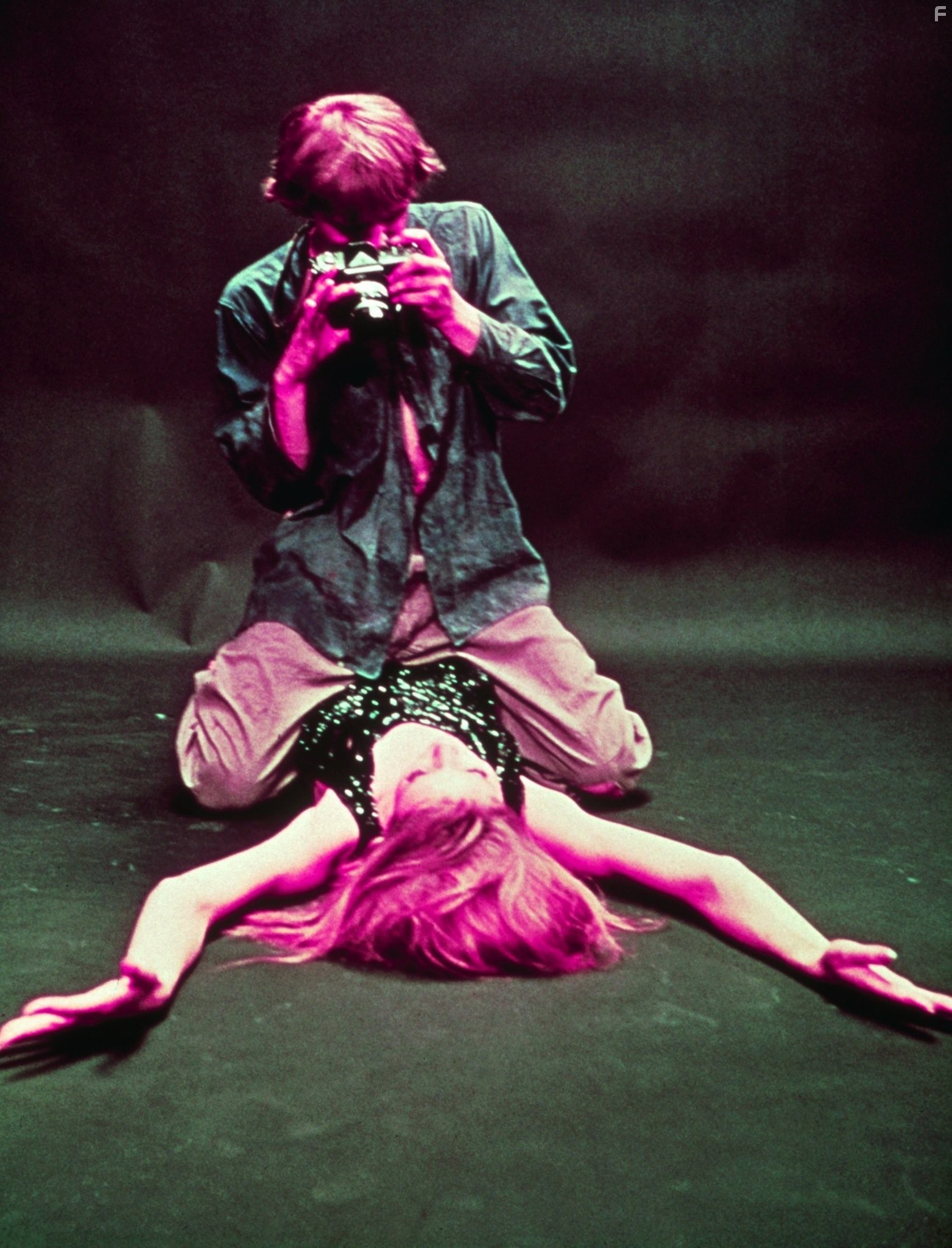 David Hemmings and Veruschka von Lehndorff in Фотоувеличение (1966)