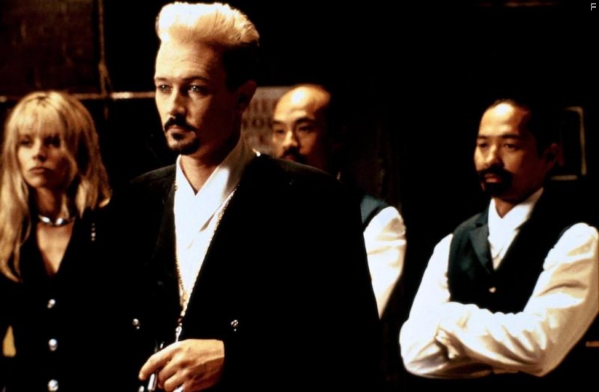 Robert Patrick, Jeff Imada, Al Leong, and Kristina Wagner in Двойной дракон (1994)