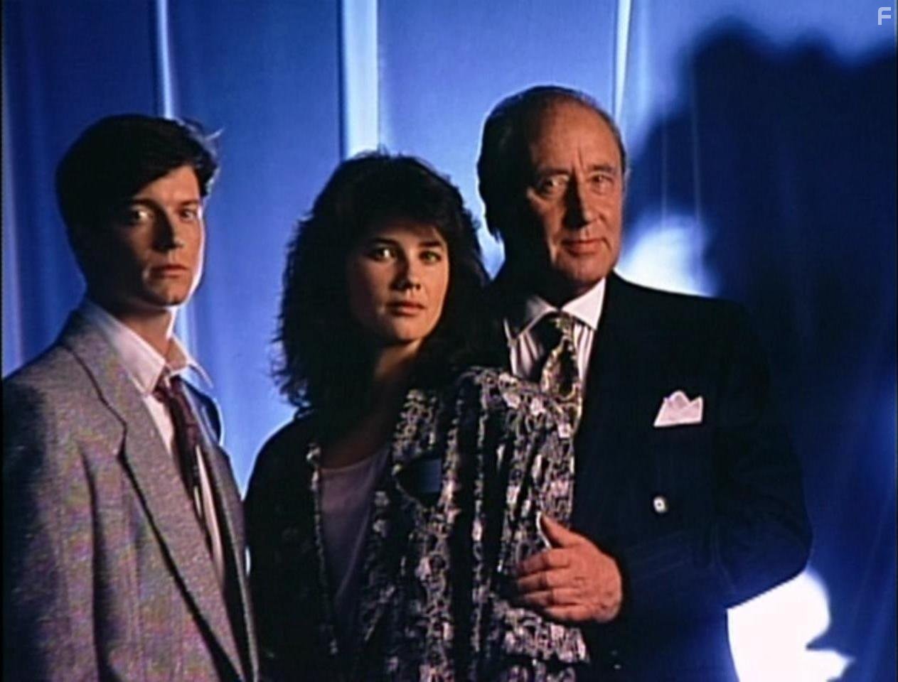 Eric Stoltz, Daphne Zuniga, and Lee Richardson in Муха 2 (1989)