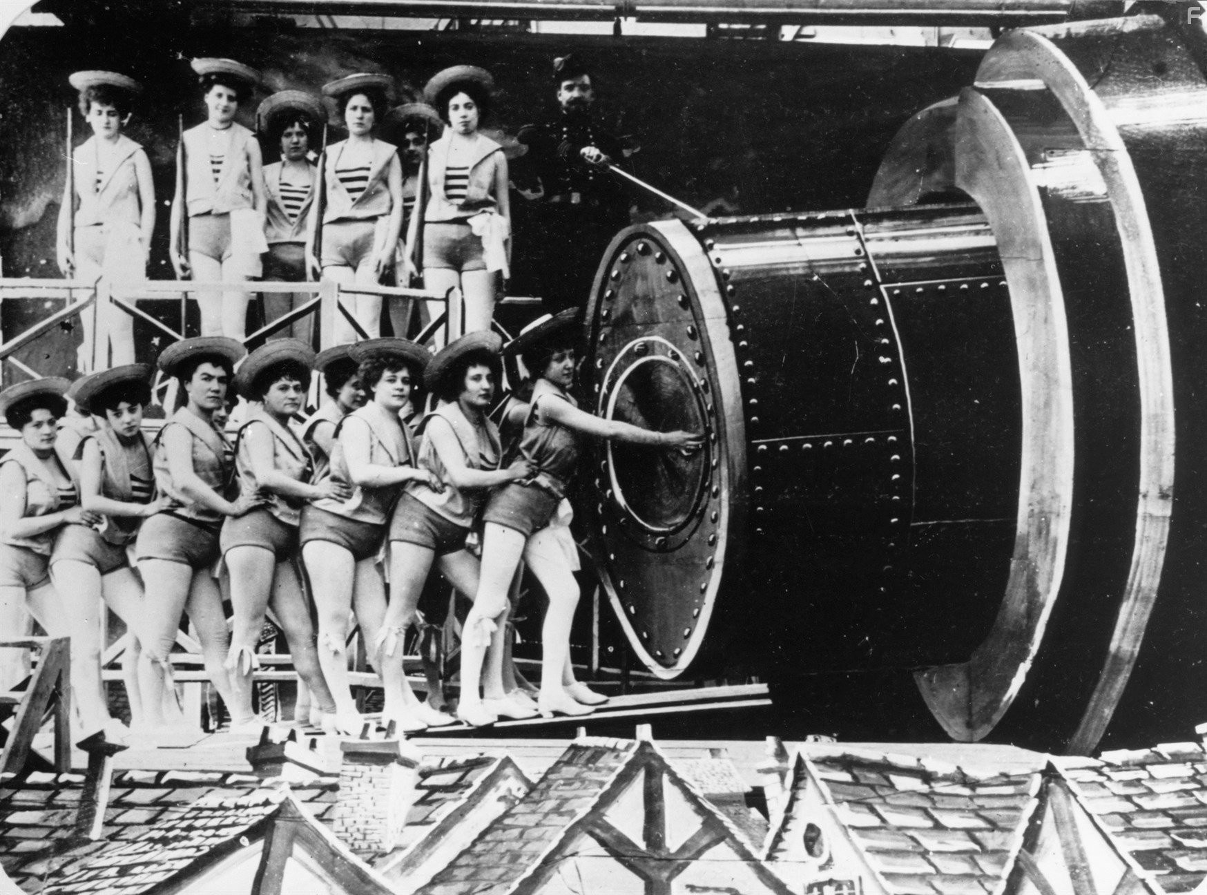 Georges M?li?s in Le voyage dans la lune (1986)