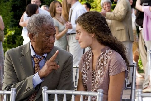 Morgan Freeman and Alexa Davalos in Праздник любви (2007)