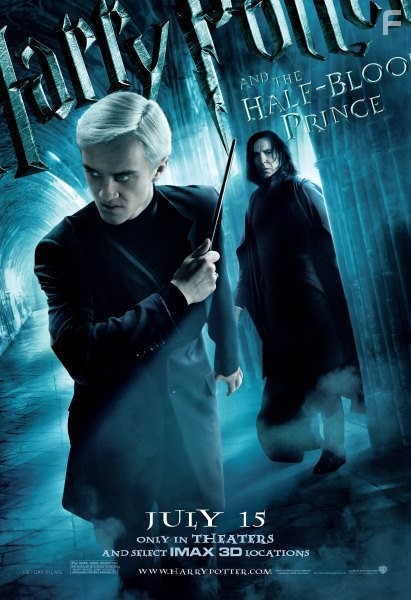 Alan Rickman and Tom Felton in Гарри Поттер и Принц-полукровка (2009)