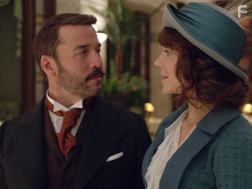 Jeremy Piven and Frances O'Connor in Мистер Селфридж (2013)