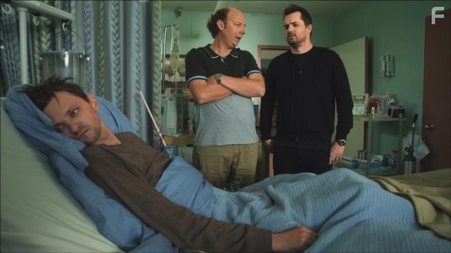 DJ Qualls, Jim Jefferies, and Dan Bakkedahl in В норме (2013)