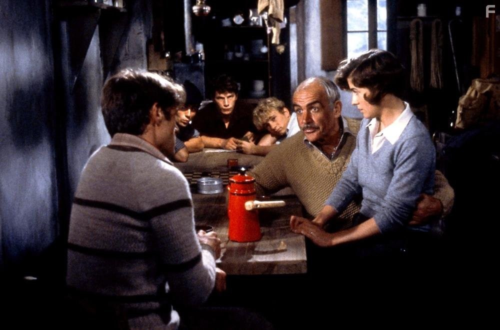 Sean Connery, Betsy Brantley, and Lambert Wilson in Five Days One Summer (1982)