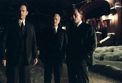 Paul Newman, Tom Hanks, and Daniel Craig in Проклятый путь (2002)