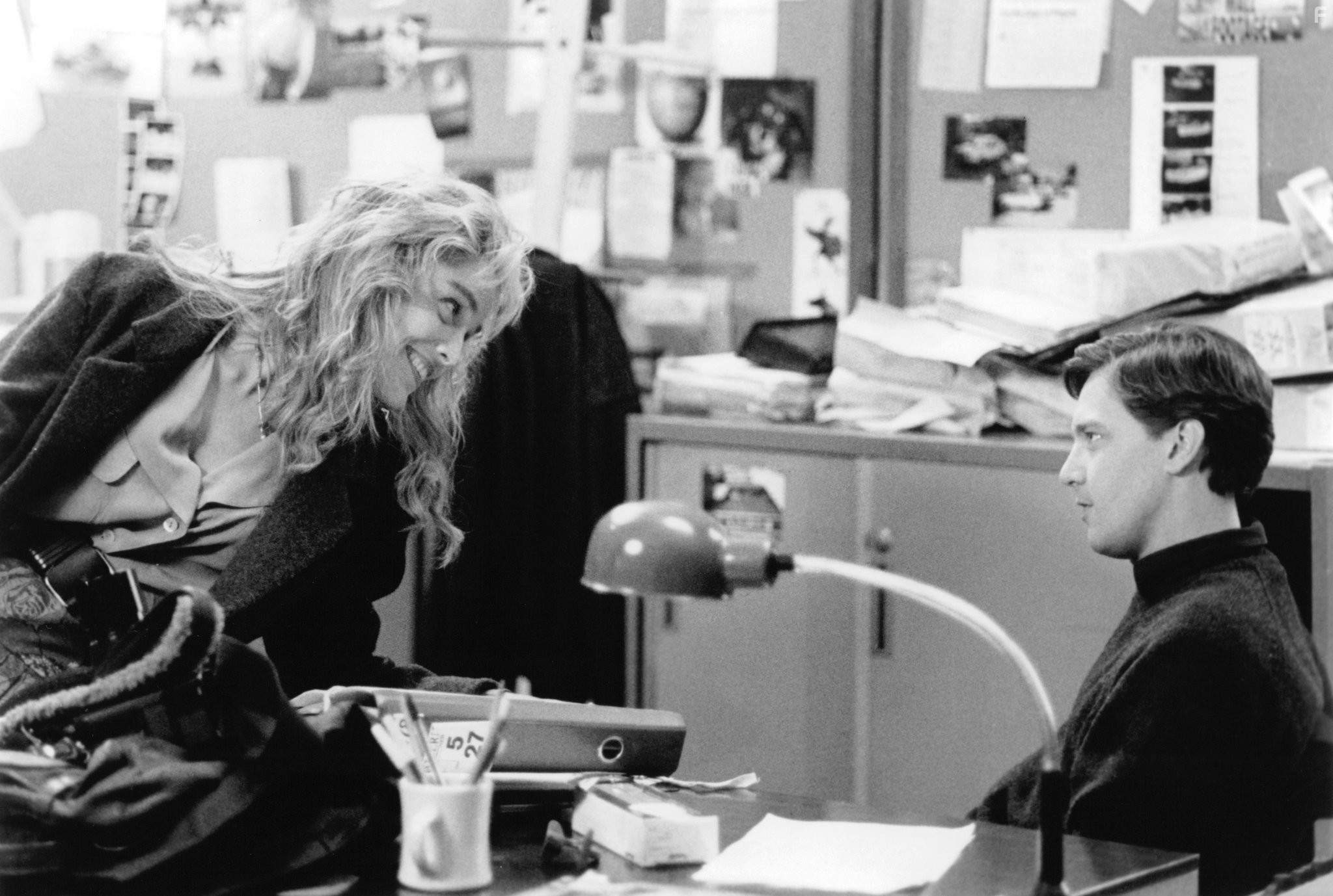 Sharon Stone and Andrew McCarthy in Год оружия (1991)