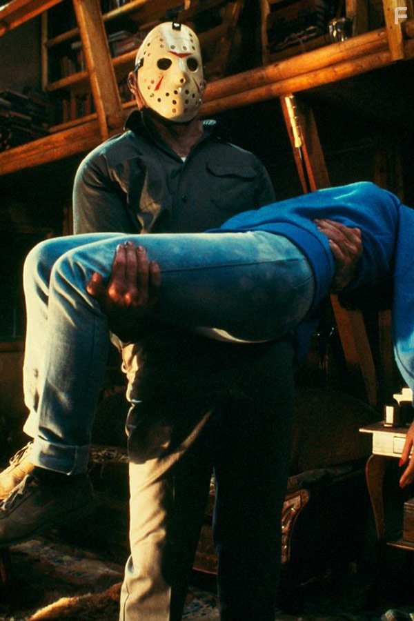 Richard Brooker and Rachel Howard in Пятница 13 - Часть 3 (1982)