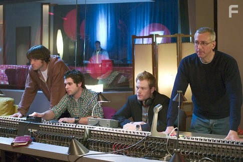 (L-r): JARED PADALECKI, KEN BERNARD, AARON ESCOLOPIO and DR. DREW PINSKY