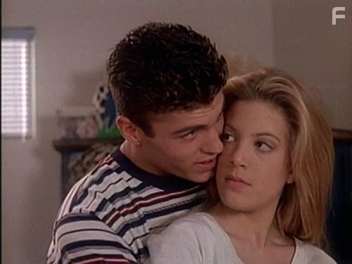 Tori Spelling and Brian Austin Green in Beverly Hills 90210 (1990)