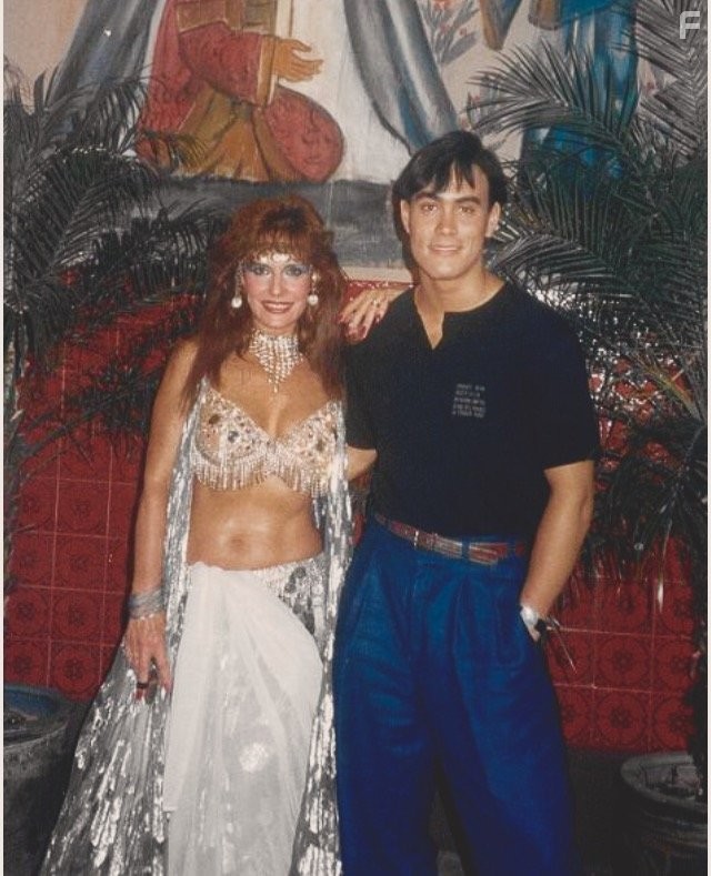 Brandon Lee, Tanya George, and Tanya Lemani in Long zai jiang hu (1986)