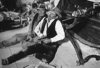 "The Wild Bunch" Ernest Borgnine, William Holden 1969 Warner Brothers