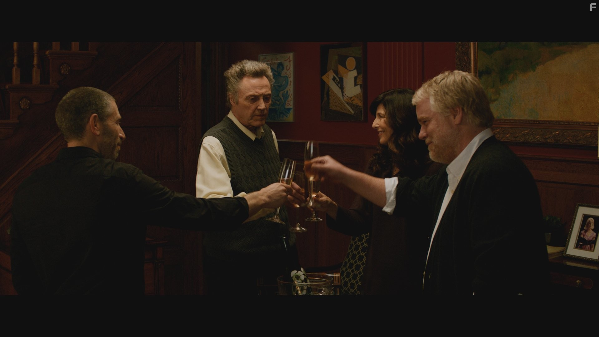 Philip Seymour Hoffman, Christopher Walken, Catherine Keener, and Mark Ivanir in Прощальный квартет (2012)
