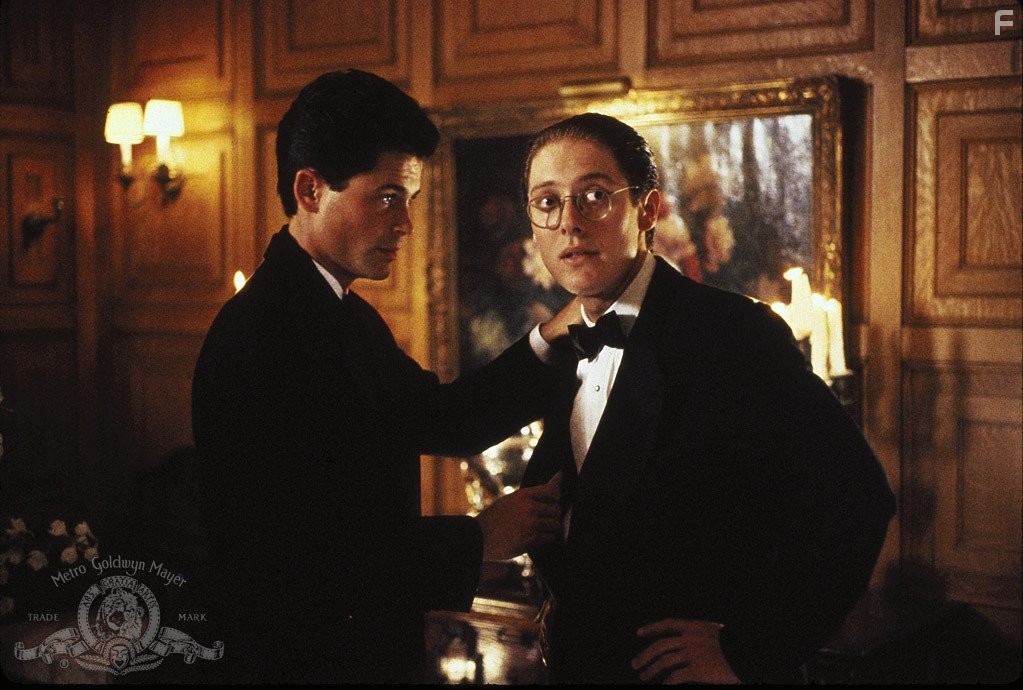 Rob Lowe and James Spader in Дурное влияние (1990)