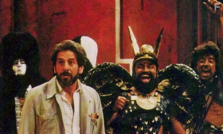 Brian Blessed, John Hallam, and Topol in Флэш Гордон (1980)