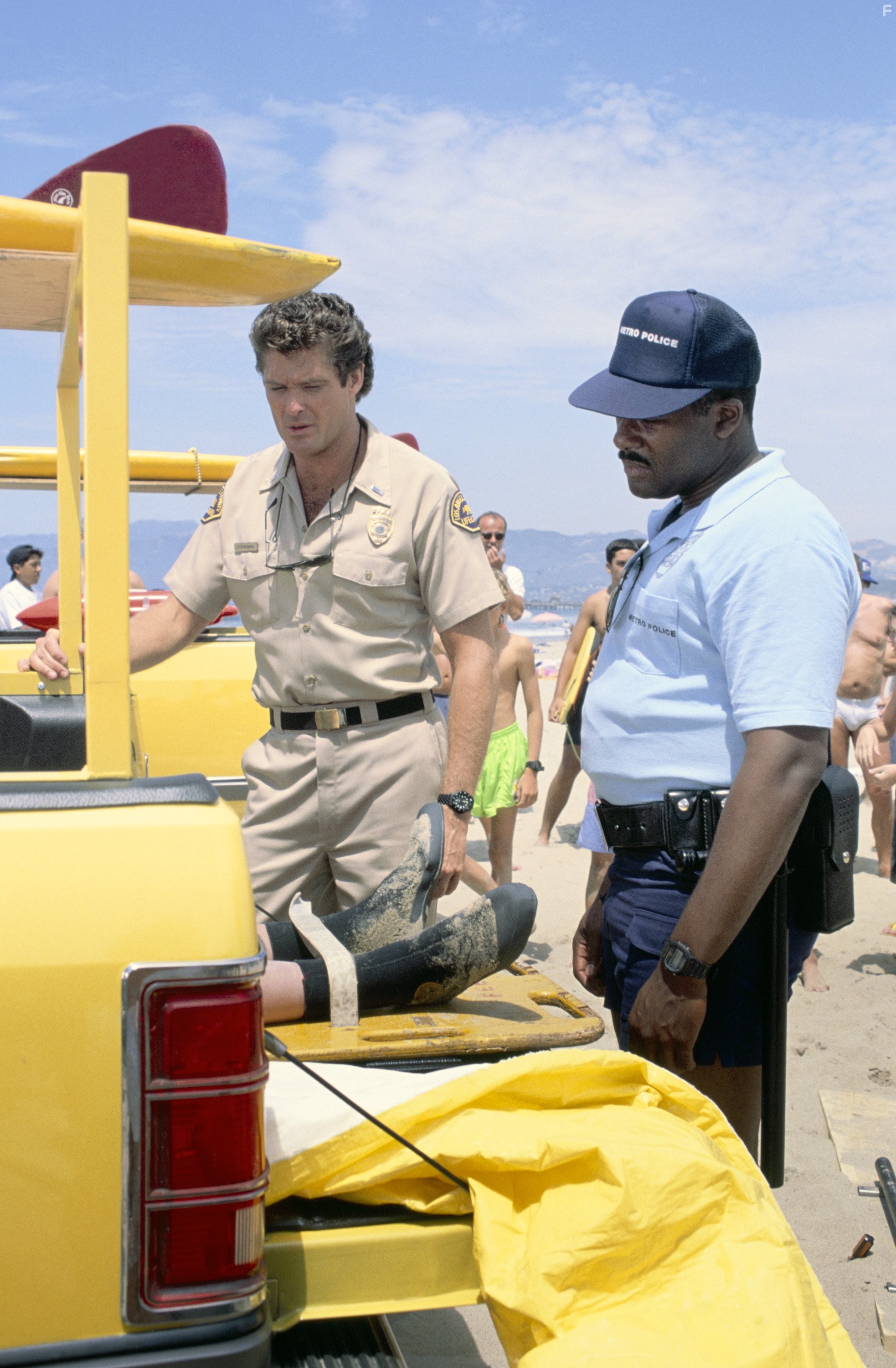 David Hasselhoff in Спасатели Малибу (1989)