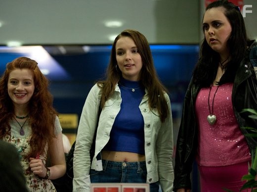 Jodie Comer, Ciara Baxendale, and Sharon Rooney in Мой безумный дневник (2013)
