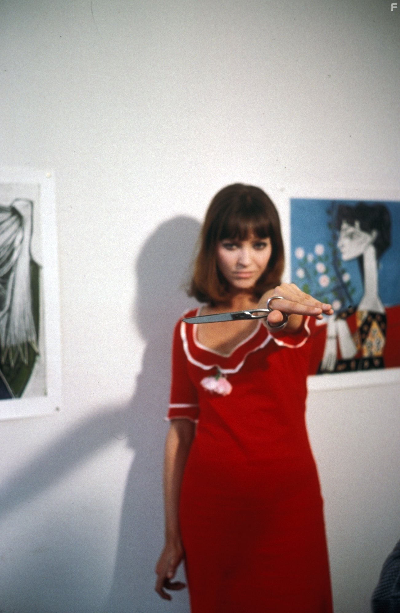 Anna Karina in Безумный Пьеро (1965)