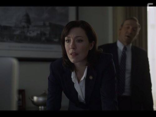 Kevin Spacey and Molly Parker in Карточный домик (2013)