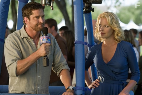 Katherine Heigl and Gerard Butler in Голая правда (2009)