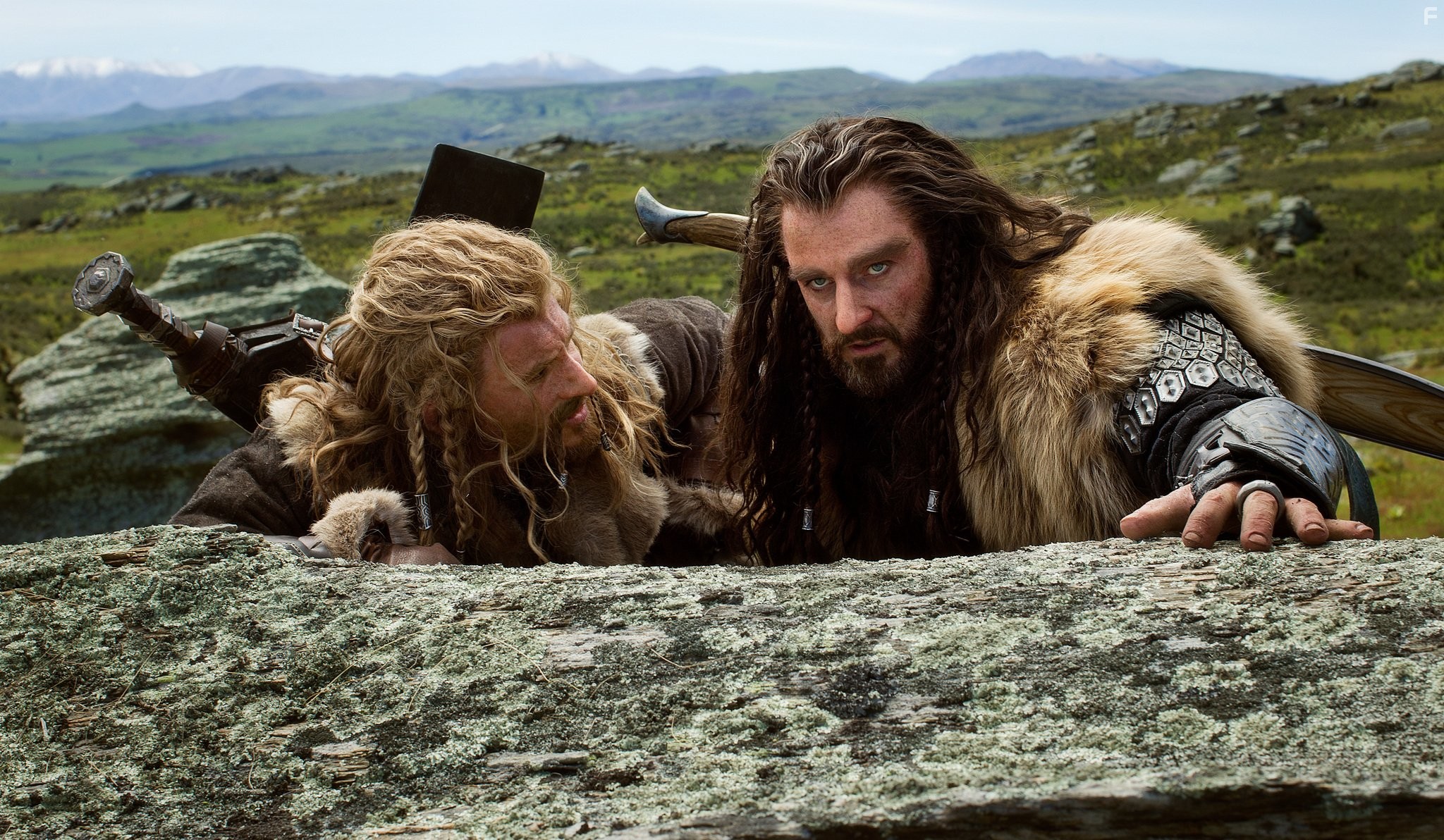 Richard Armitage and Dean O'Gorman in Хоббит: Нежданное путешествие (2012)